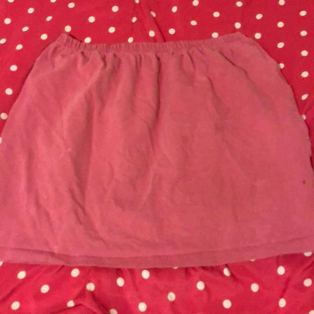 Pink skirt